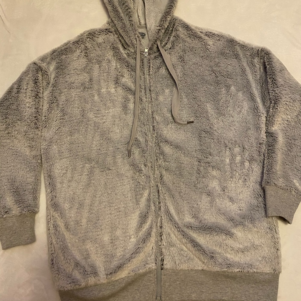 Aerie faux fur hoodie